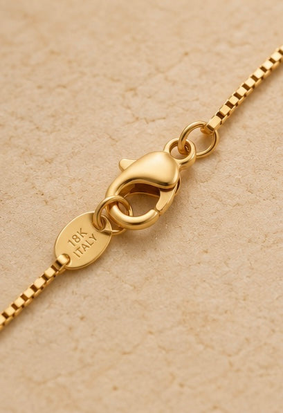 18K Yellow Gold High Polish Love Knot Pendant